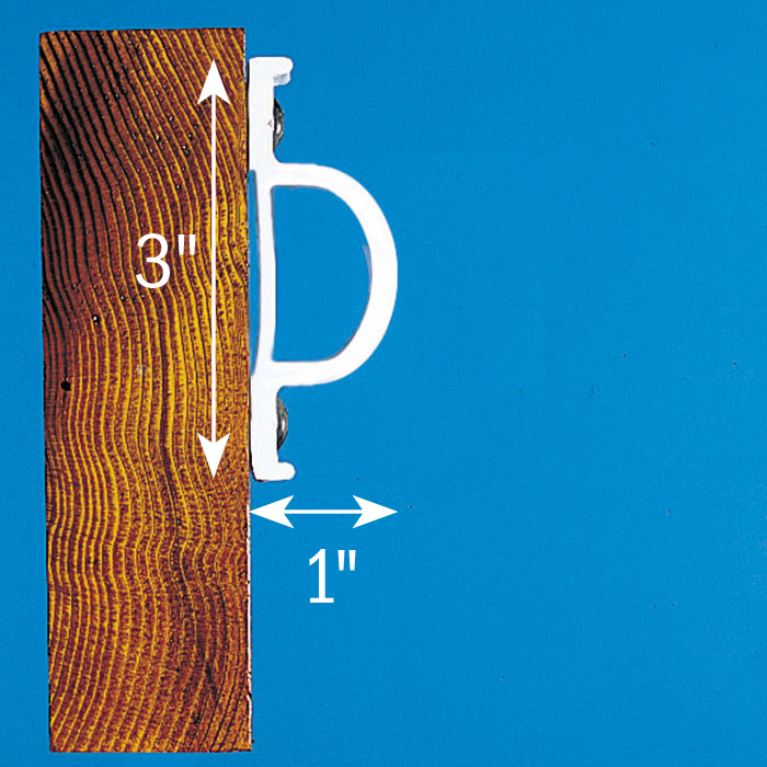 Standard PVC Profiles - Standard D  bumper diagram