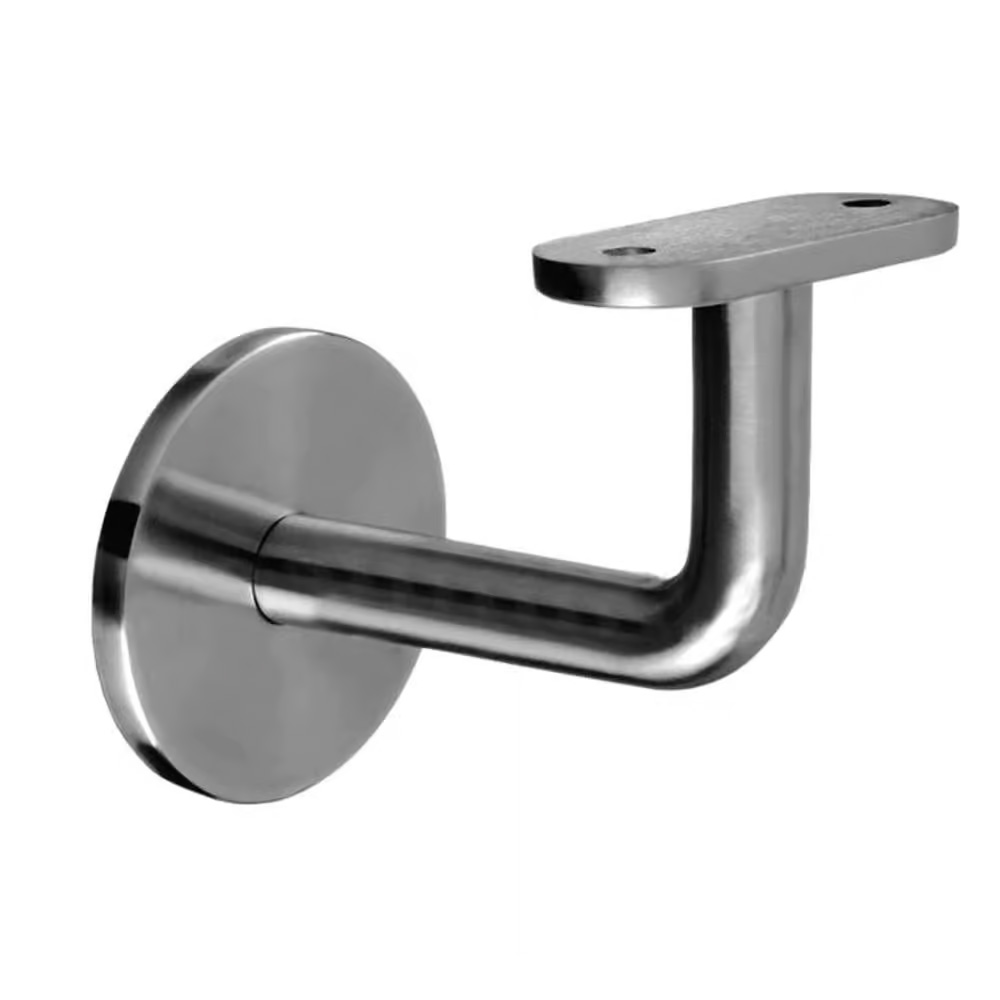 wall mounted side rail with flat saddle