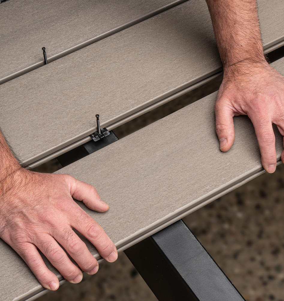 slide boards together