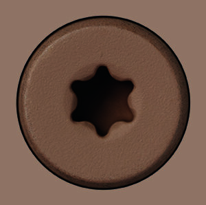 #31 Tan Gray screw